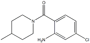 5-chloro-2-[(4-methylpiperidin-1-yl)carbonyl]aniline Struktur