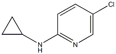 5-chloro-N-cyclopropylpyridin-2-amine Struktur