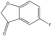 5-fluoro-2,3-dihydro-1-benzofuran-3-one Struktur