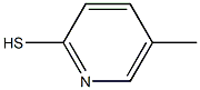 5-methylpyridine-2-thiol Struktur