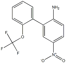 5-nitro-2'-(trifluoromethoxy)-1,1'-biphenyl-2-amine Struktur