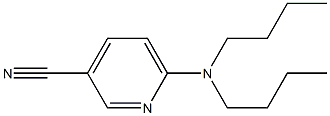 6-(dibutylamino)pyridine-3-carbonitrile Struktur