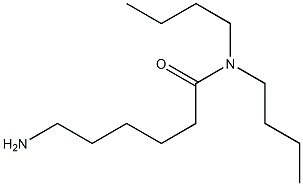 6-amino-N,N-dibutylhexanamide Struktur