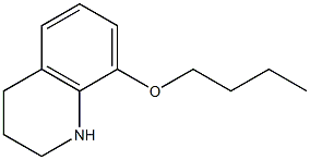 8-butoxy-1,2,3,4-tetrahydroquinoline Struktur