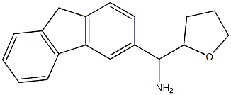 9H-fluoren-3-yl(oxolan-2-yl)methanamine Struktur