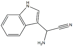 amino(1H-indol-3-yl)acetonitrile Struktur