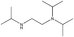 bis(propan-2-yl)[2-(propan-2-ylamino)ethyl]amine Struktur