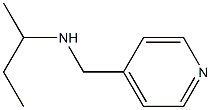 butan-2-yl(pyridin-4-ylmethyl)amine Struktur