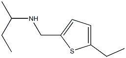 butan-2-yl[(5-ethylthiophen-2-yl)methyl]amine Struktur