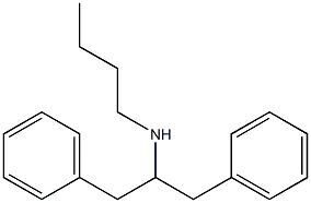 butyl(1,3-diphenylpropan-2-yl)amine Struktur