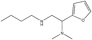 butyl[2-(dimethylamino)-2-(furan-2-yl)ethyl]amine Struktur