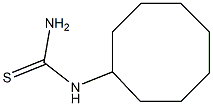 cyclooctylthiourea Struktur