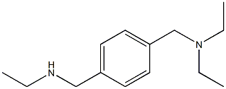 diethyl({4-[(ethylamino)methyl]phenyl}methyl)amine Struktur