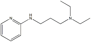 diethyl[3-(pyridin-2-ylamino)propyl]amine Struktur