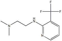 dimethyl(2-{[3-(trifluoromethyl)pyridin-2-yl]amino}ethyl)amine Struktur