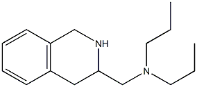 dipropyl(1,2,3,4-tetrahydroisoquinolin-3-ylmethyl)amine Struktur