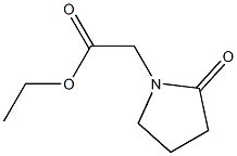 ethyl 2-(2-oxopyrrolidin-1-yl)acetate Struktur