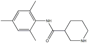 N-(2,4,6-trimethylphenyl)piperidine-3-carboxamide Struktur