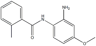 N-(2-amino-4-methoxyphenyl)-2-methylbenzamide Struktur