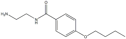 N-(2-aminoethyl)-4-butoxybenzamide Struktur