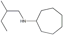 N-(2-methylbutyl)cycloheptanamine Struktur