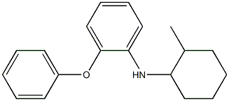 N-(2-methylcyclohexyl)-2-phenoxyaniline Struktur