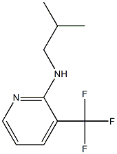 N-(2-methylpropyl)-3-(trifluoromethyl)pyridin-2-amine Struktur