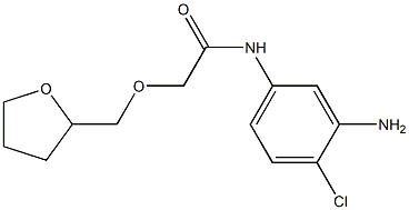 N-(3-amino-4-chlorophenyl)-2-(oxolan-2-ylmethoxy)acetamide Struktur