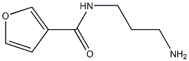 N-(3-aminopropyl)-3-furamide Struktur