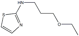 N-(3-ethoxypropyl)-1,3-thiazol-2-amine Struktur