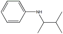 N-(3-methylbutan-2-yl)aniline Struktur