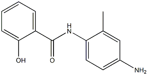 N-(4-amino-2-methylphenyl)-2-hydroxybenzamide Struktur