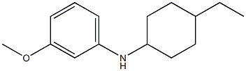 N-(4-ethylcyclohexyl)-3-methoxyaniline Struktur