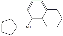 N-(5,6,7,8-tetrahydronaphthalen-1-yl)thiolan-3-amine Struktur