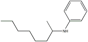 N-(octan-2-yl)aniline Struktur