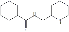 N-(piperidin-2-ylmethyl)cyclohexanecarboxamide Struktur