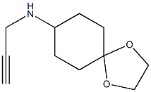 N-(prop-2-yn-1-yl)-1,4-dioxaspiro[4.5]decan-8-amine Struktur