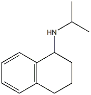 N-(propan-2-yl)-1,2,3,4-tetrahydronaphthalen-1-amine Struktur