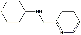 N-(pyridin-2-ylmethyl)cyclohexanamine Struktur