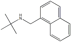 N-(tert-butyl)-N-(1-naphthylmethyl)amine Struktur