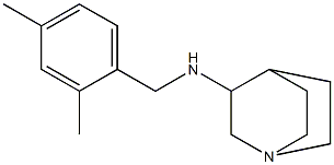 N-[(2,4-dimethylphenyl)methyl]-1-azabicyclo[2.2.2]octan-3-amine Struktur