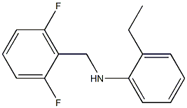 N-[(2,6-difluorophenyl)methyl]-2-ethylaniline Struktur