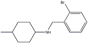 N-[(2-bromophenyl)methyl]-4-methylcyclohexan-1-amine Struktur