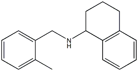 N-[(2-methylphenyl)methyl]-1,2,3,4-tetrahydronaphthalen-1-amine Struktur