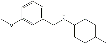 N-[(3-methoxyphenyl)methyl]-4-methylcyclohexan-1-amine Struktur