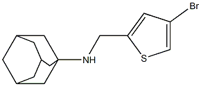 N-[(4-bromothiophen-2-yl)methyl]adamantan-1-amine Struktur