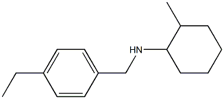 N-[(4-ethylphenyl)methyl]-2-methylcyclohexan-1-amine Struktur