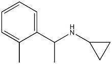 N-[1-(2-methylphenyl)ethyl]cyclopropanamine Struktur