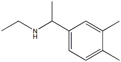 N-[1-(3,4-dimethylphenyl)ethyl]-N-ethylamine Struktur