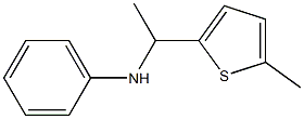 N-[1-(5-methylthiophen-2-yl)ethyl]aniline Struktur